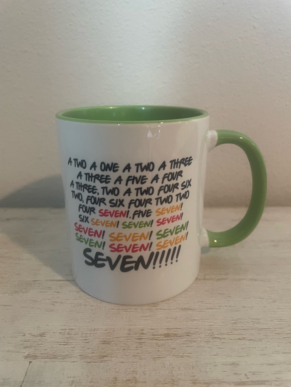 FRIENDS SEVEN SEVEN SEVEN!! MUG